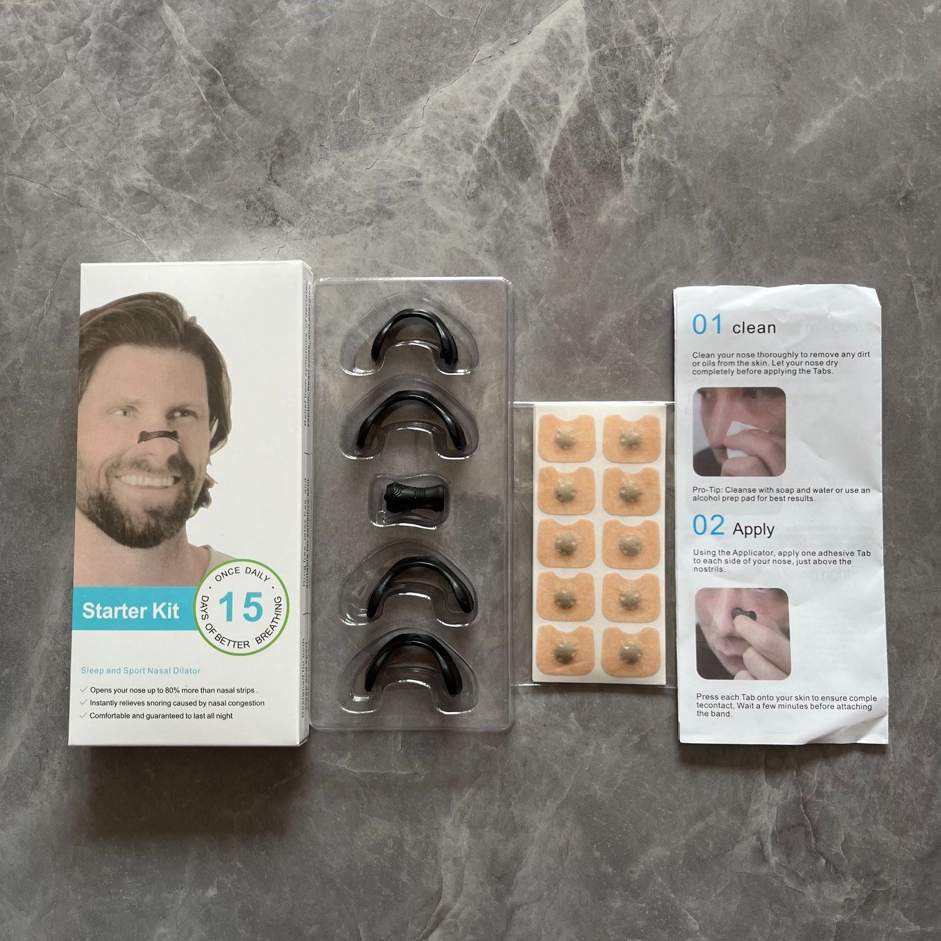 Magnetic Nasal Dilator Strips for Better Sleep