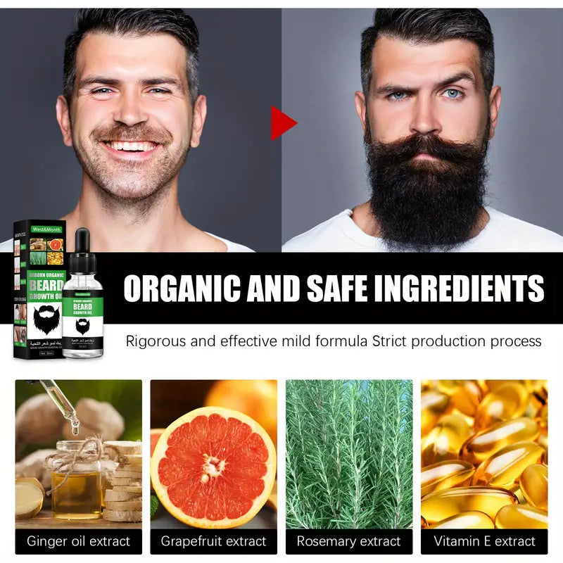 Beard Oil for Men - Softening and Moisturizing Care