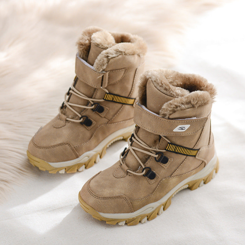 Fashionable Kids' Winter Snow Boots and Martin Boots