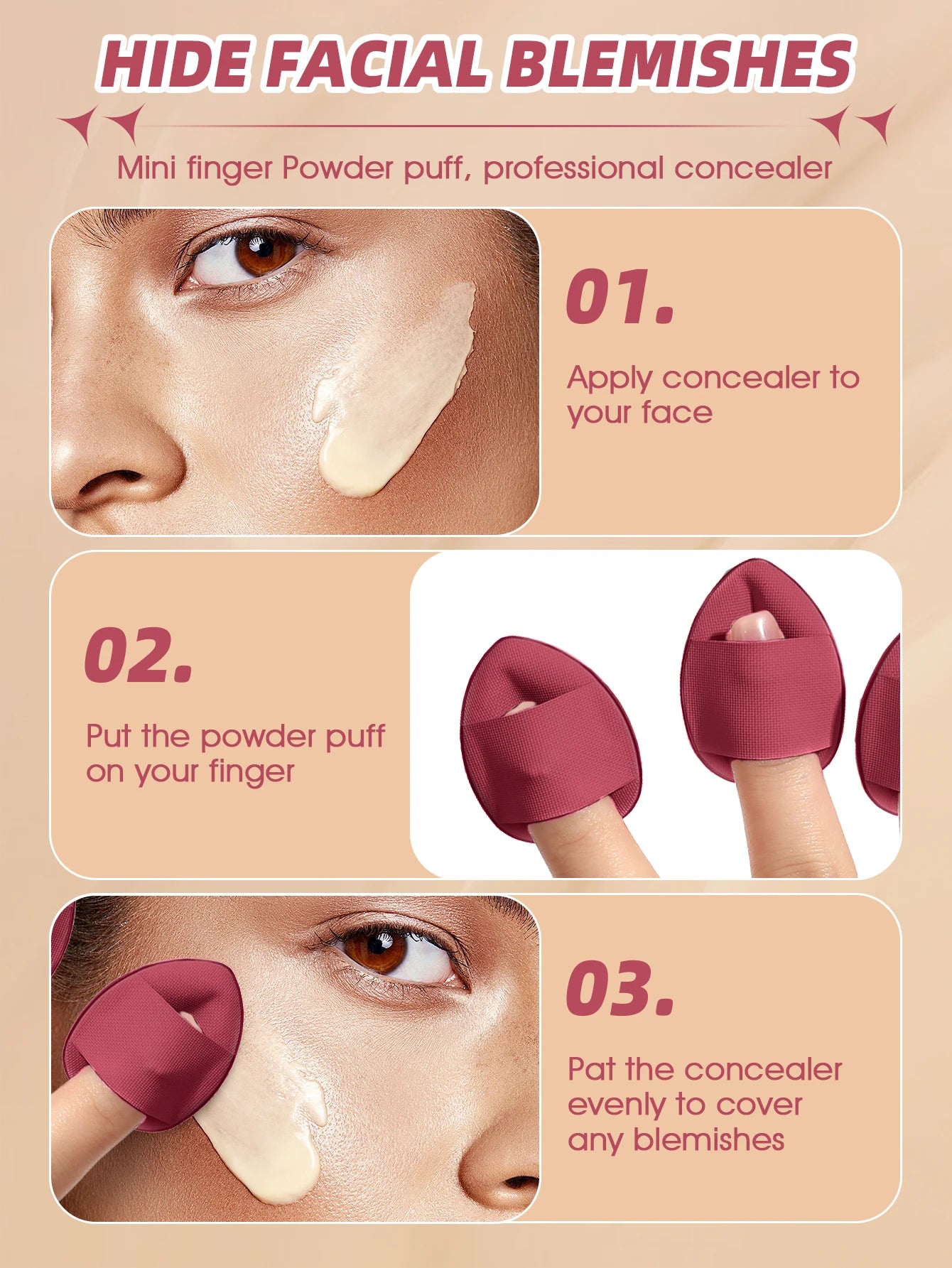 56PCS Makeup Tools：36PCS Makeup brush set+4PCS Makeup Tools+8PCS Makeup Sponges+8PCS Powder Puffs