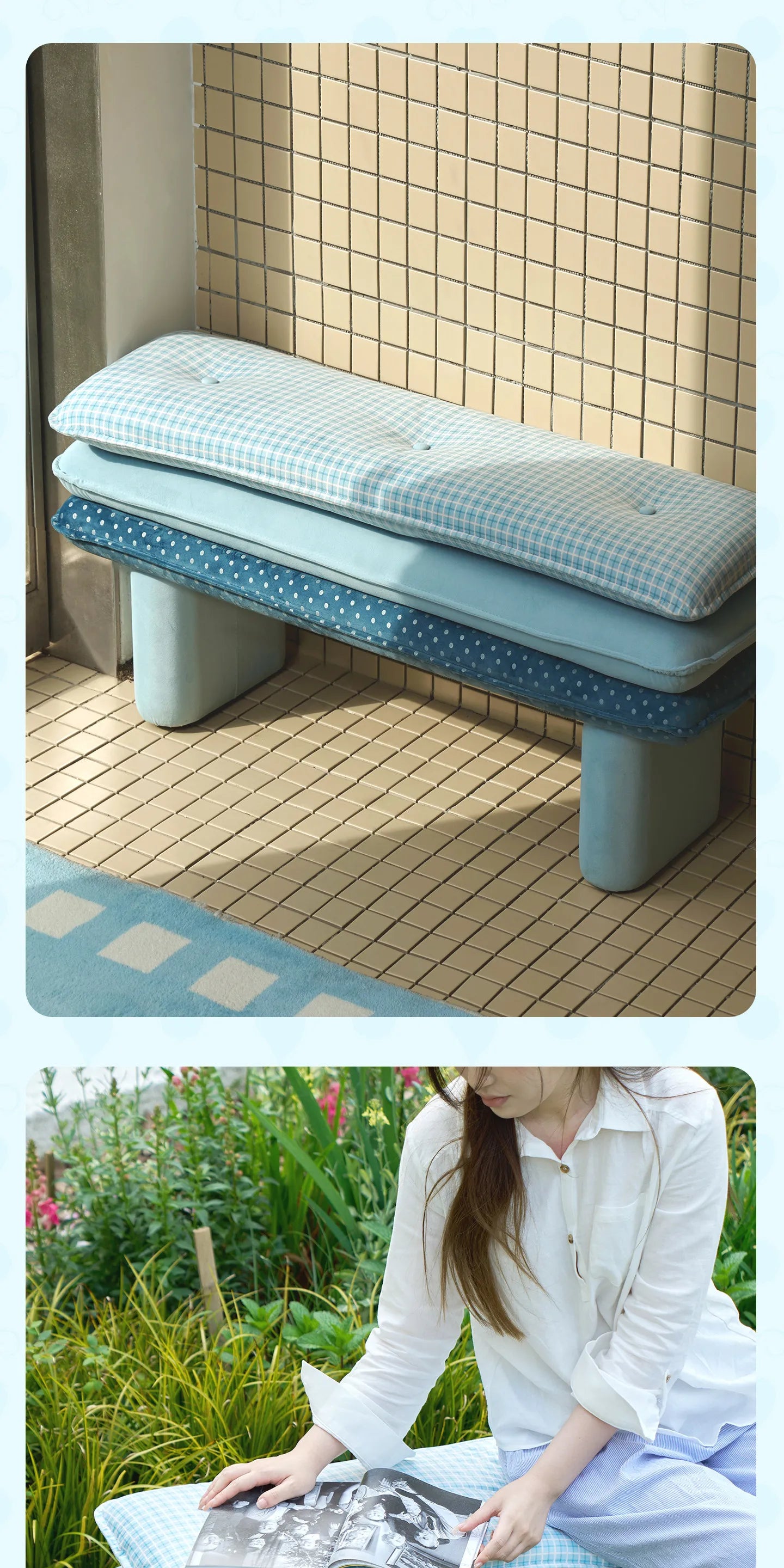 Living Room Hotel Stool Bedroom Floor Entrance Benches Stool Dopamine Ottomans Mueble Recibidor De Entrada Chinese Furniture