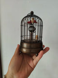 China brass Western clocks birdcage clocks mechanical clocks European retro ornaments collection