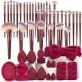 56PCS Makeup Tools：36PCS Makeup brush set+4PCS Makeup Tools+8PCS Makeup Sponges+8PCS Powder Puffs
