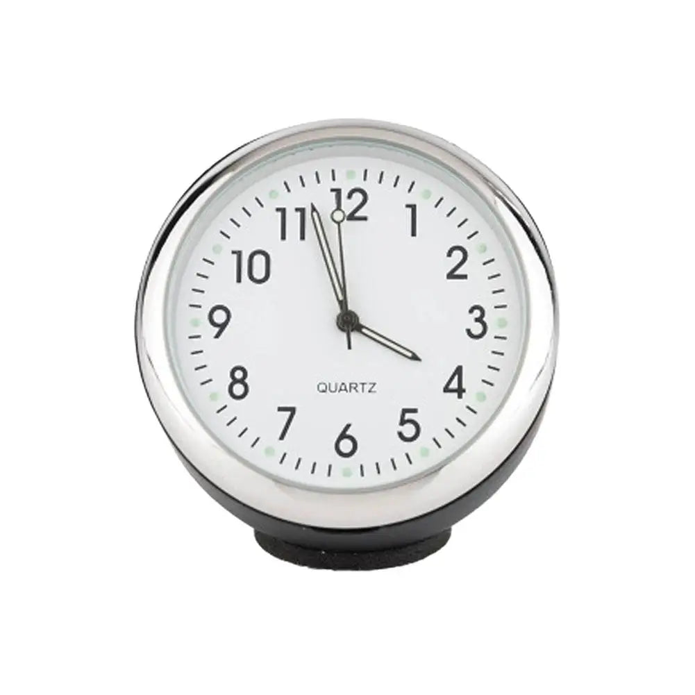 NEW Car Clock Luminous Automobiles Internal Stick-On Mini Digital Watch Mechanics Quartz Clocks Auto Ornament Car Accessories