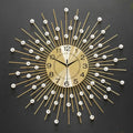 Creative simple clocks gypsy stars decorative living room wall clocks household silent clocks wall-mounted art Home Decoration