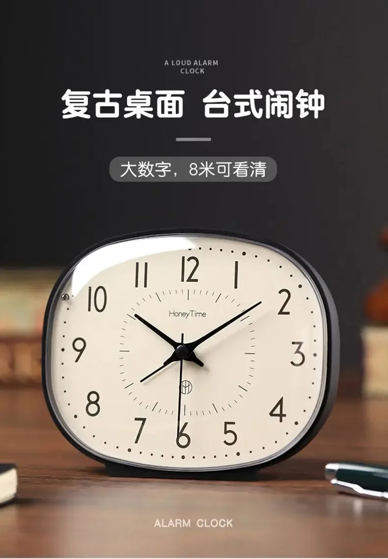 Modern Floating Dial-Free Clock Creative Simple Desktop Decoration Small Clock for Home and Office Ornament Black Technology