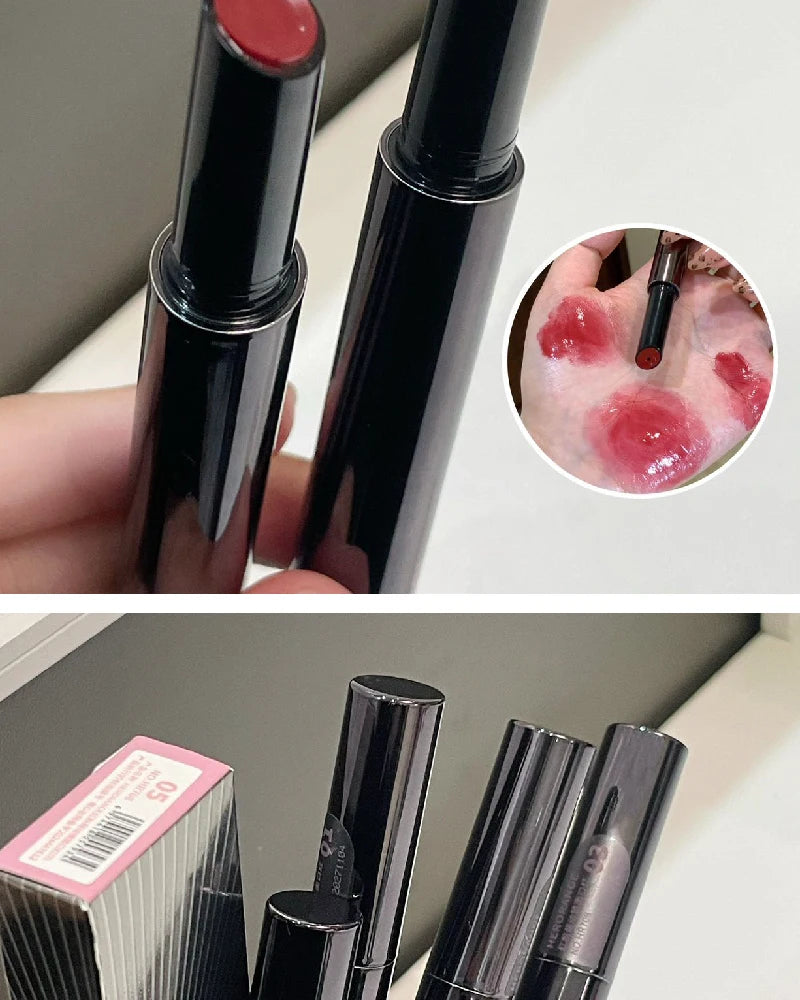 Mirror Lipstick Has A Smooth Texture Rich Color And Film Forming That Won't Dry Out Or Get Stuck Moisturizing And Pouty Lips