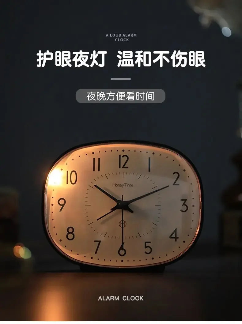Modern Floating Dial-Free Clock Creative Simple Desktop Decoration Small Clock for Home and Office Ornament Black Technology
