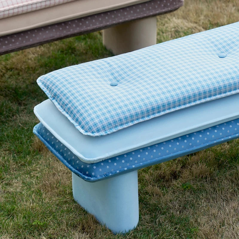Living Room Hotel Stool Bedroom Floor Entrance Benches Stool Dopamine Ottomans Mueble Recibidor De Entrada Chinese Furniture