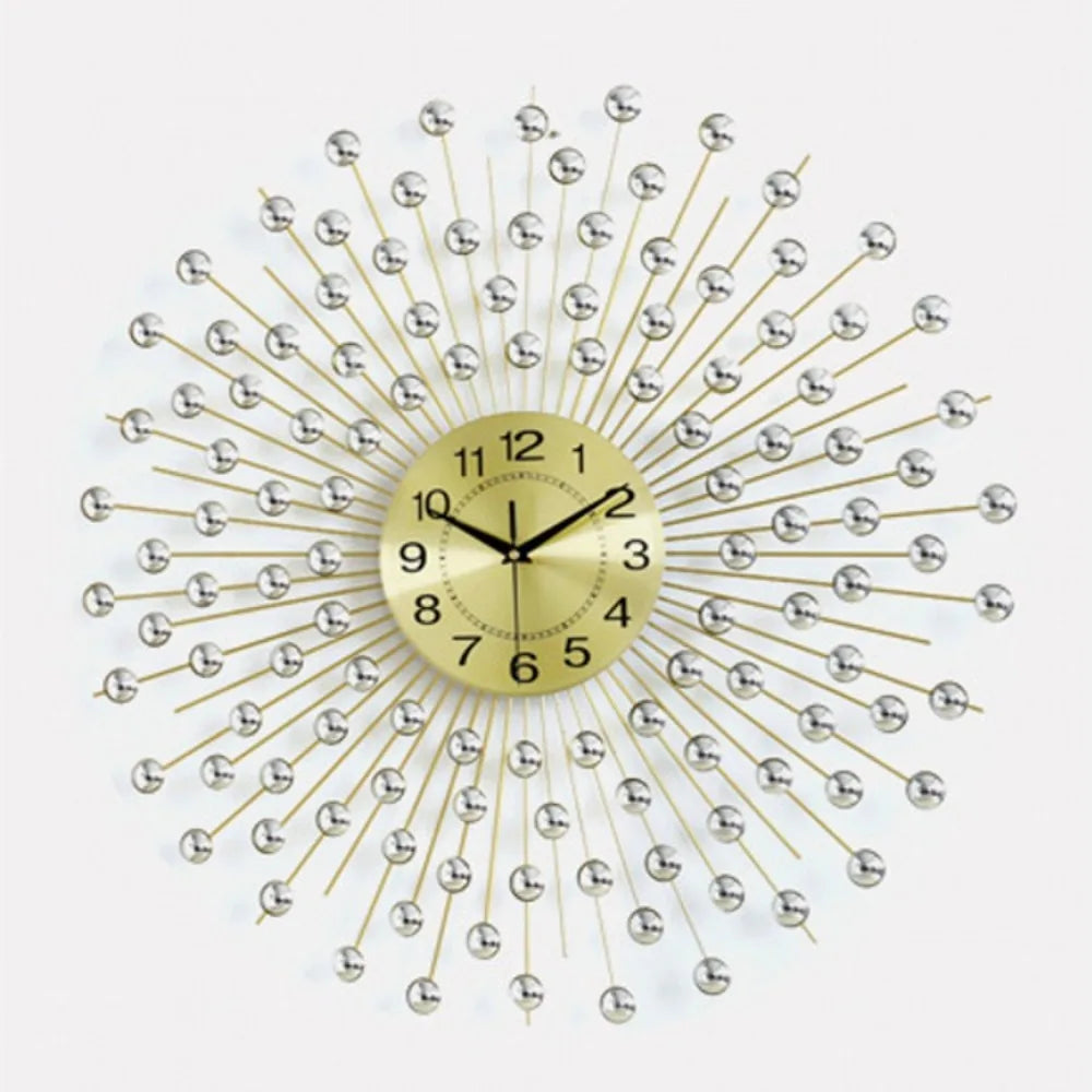 Creative simple clocks gypsy stars decorative living room wall clocks household silent clocks wall-mounted art Home Decoration