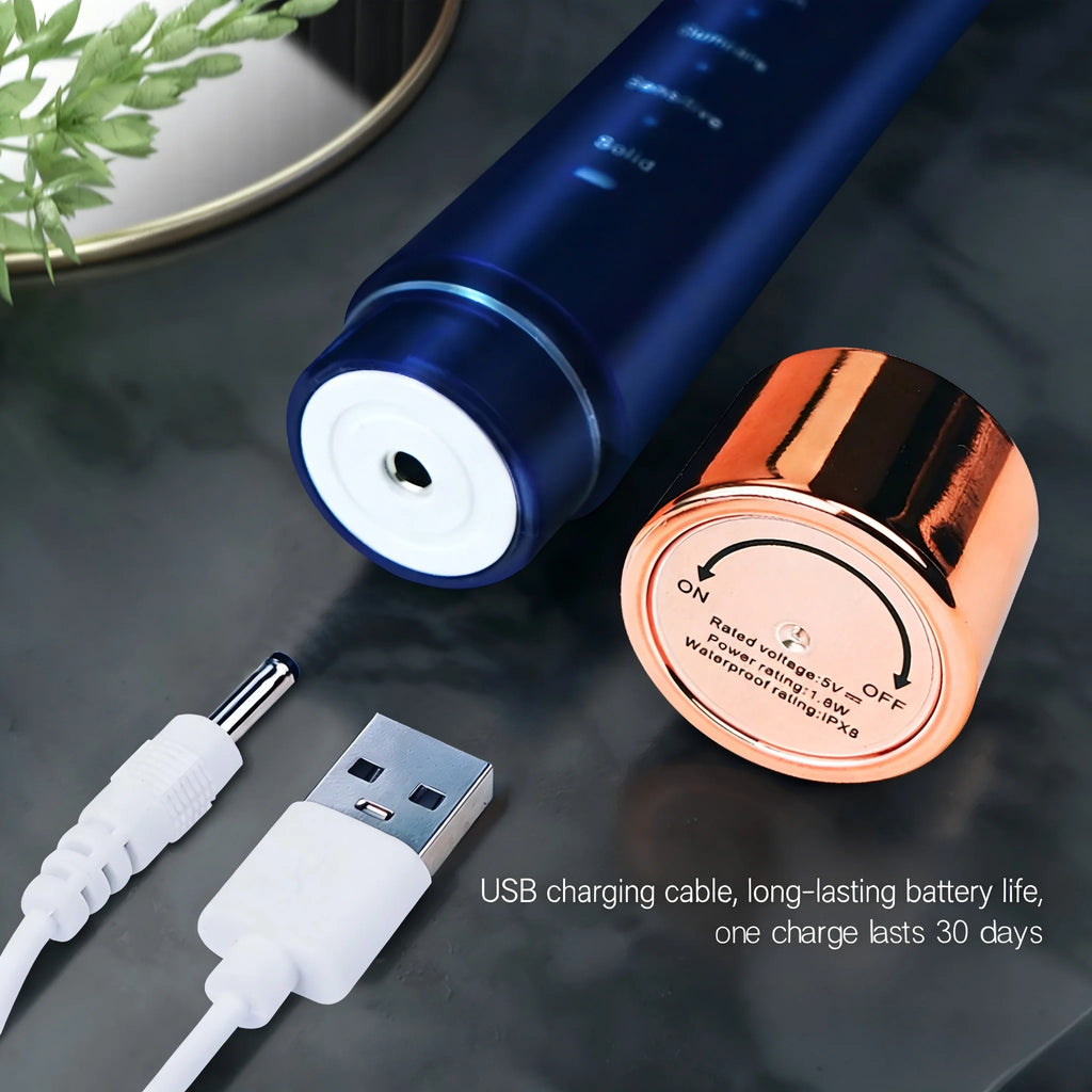 DR.GOOD Sonic Electric Toothbrush for Adults, Soft Bristles, USB Rechargeable, 5 Modes, Oral Care for Men & Women.