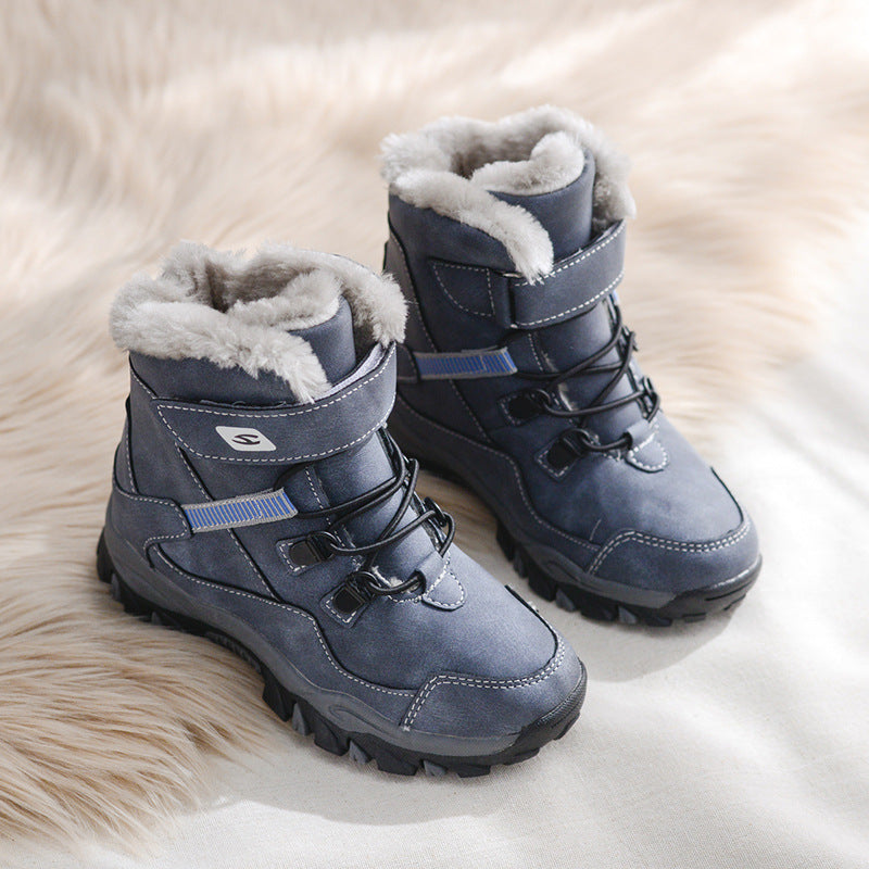 Fashionable Kids' Winter Snow Boots and Martin Boots
