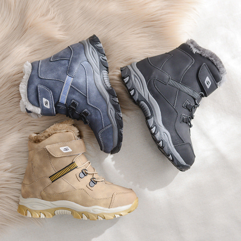 Fashionable Kids' Winter Snow Boots and Martin Boots
